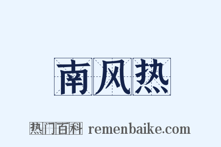 南风热是什么意思的图片